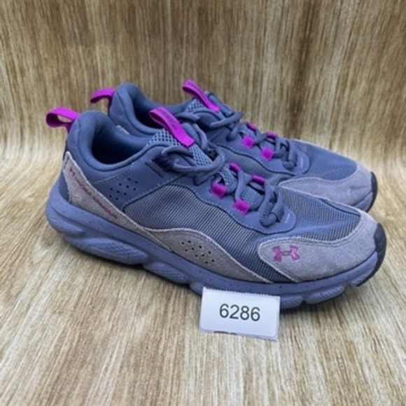 Under Armour Charged Verssert Women's Size 9 Aurora Purple Shoes Sneakers - Picture 10 of 10